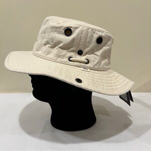 TILLEY TM3 WANDERED HAT - CREME - SIZE 7 5/8- NWT - UNISEX